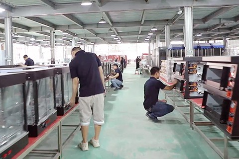 Catertop kitchen equipment assembling
